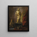 Vierge del Louvre del XIV secolo - Lucjan Przepiórski — quadro incorniciato alla parete