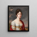 Ritratto di una donna - Lucille Foullon — quadro incorniciato alla parete