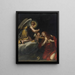 L'ultima comunione di Maria Maddalena - Lucio Massari — quadro incorniciato alla parete