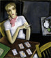 Fille con carte - Lucius Kutchin — vista dell’opera