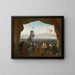 Allégorie del commercio marittimo fiorente di Amsterdam - Ludolf Bakhuizen — quadro incorniciato alla parete