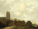 Vista di Egmond aan Zee - Ludolf Bakhuizen — vista dell’opera