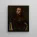 Ritratto di un vecchio uomo - Ludomir Benedyktowicz — quadro incorniciato alla parete