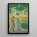 La communiante Parc Montsouris - Ludovic Vallée — quadro incorniciato alla parete
