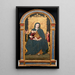 La Vierge en majesté - Ludovico Brea — quadro incorniciato alla parete