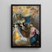 Annunciazione - Ludovico Carracci — quadro incorniciato alla parete