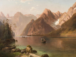Ludvk Bartk - Alpine Lake.webp