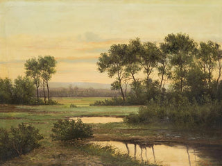 Paesaggio di fine giornata - Ludvík Bartók — vista dell’opera