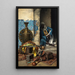 Un marchand d'artefacts - Ludwig Deutsch — quadro incorniciato alla parete