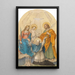 Clemens Maria Hofbauer et les saints - Ludwig Ferdinand Schnorr von Carolsfeld — quadro incorniciato alla parete