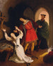 Faust e Gretchen nel sotterraneo - Ludwig Ferdinand Schnorr von Carolsfeld — vista dell’opera