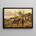 Repos devant la maison - Ludwig Gedlek — quadro incorniciato alla parete