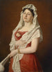Portrait d'une dame - Ludwig Gloss — vista dell’opera