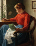 La lettre - Ludwig Gloss — vista dell’opera