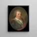 Johan Tobias Sergel 1740–1814 artista scultore - Ludwig Guttenbrunn — quadro incorniciato alla parete