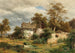 Una fattoria fatiscente nella valle di Laabach vicino a Kaumberg - Ludwig Halauska — vista dell’opera