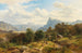 Vista delle Alpi da Maienfeld nei Grigioni verso il Liechtenstein - Ludwig Halauska — vista dell’opera