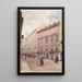 Le marché paysan à Vienne - Ludwig Hans Fischer — quadro incorniciato alla parete