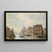 Venezia - Ludwig Hermann — quadro incorniciato alla parete