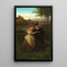 Amour courtois - Ludwig Kachel — quadro incorniciato alla parete