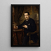 Le banquier Itzinger - Ludwig Knaus — quadro incorniciato alla parete