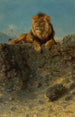 Lion trônant - Ludwig Knaus — vista dell’opera