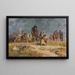Preghiera prima della battaglia - Ludwig Koch — quadro incorniciato alla parete
