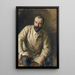 Ritratto di Carl Moll - Ludwig Michalek — quadro incorniciato alla parete