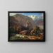 Château de Salurn en Sud-Tyrol - Ludwig Neelmeyer — quadro incorniciato alla parete