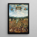 Manlius Torquatus combattant un Gaulois - Ludwig Refinger — quadro incorniciato alla parete