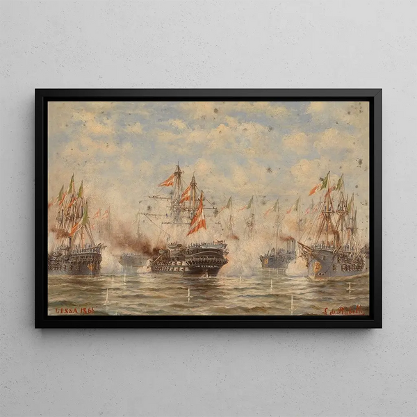 Ludwig Rubelli von Sturmfest - Die Schlacht bei Lissa.webp