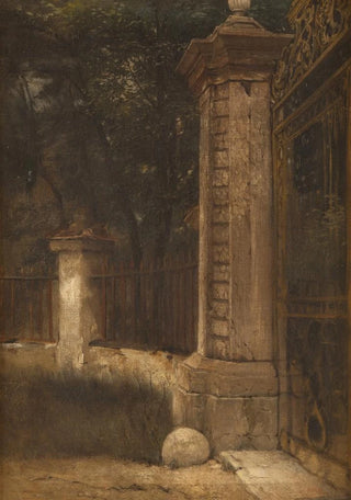 Ludwig Von Hagn - Entrance to the park.webp
