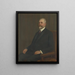 di Sua Eccellenza Moritz Graf Vetter von der Lilie 1901-1907 Presidente della Camera dei Rappresentanti - Ludwig Wieden — quadro incorniciato alla parete