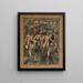 Entusiasmo dell'infanzia - Ludwig von Hofmann — quadro incorniciato alla parete