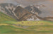 Paesaggio alpino svizzero con mucche al pascolo - Ludwig von Hofmann — vista dell’opera