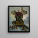 Allégorie di Satana Signore del Mondo - Ludwik Stasiak — quadro incorniciato alla parete