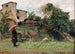 Scène campestre - Luigi Bechi — vista dell’opera