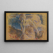 Figura femminile nel prato - Luigi Conconi — quadro incorniciato alla parete