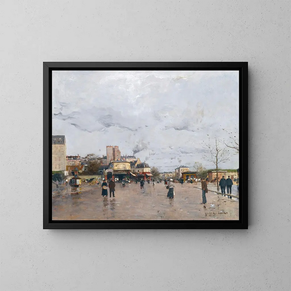 La Porte de Châtillon, Parigi - Luigi Loir — quadro incorniciato alla parete