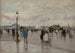 La sortie di Parigi Porte d'Asnières - Luigi Loir — vista dell’opera