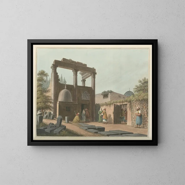 Mosquée de Latachie - Luigi Mayer — quadro incorniciato alla parete