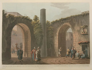 Luigi Mayer - Pillar to which was affixed the sentence passed on our Saviour.webp