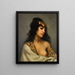 Odalisque - Luis Ricardo Falero — quadro incorniciato alla parete