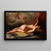 Nu allungé - Luis Ricardo Falero — quadro incorniciato alla parete