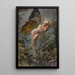 La fée du pavot - Luis Ricardo Falero — quadro incorniciato alla parete
