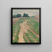 Strada di campagna - Luther Emerson Van Gorder — quadro incorniciato alla parete