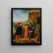 Santa Famiglia - M. J. Pelizotti — quadro incorniciato alla parete