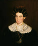 Donna in abito nero - M. W. Hopkins — vista dell’opera