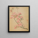 Fleurs de pommier sauvage - Ma Yuanyu — quadro incorniciato alla parete