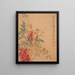 Prugna di cera e Nandina - Ma Yuanyu — quadro incorniciato alla parete